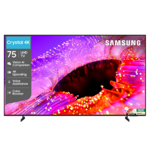 Samsung 75 inches Crystal UHD 4K Samsung Vision AI Smart TV