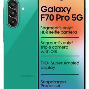 Samsung Galaxy F70 Pro 5G (Aura Green)
